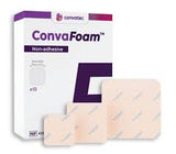 Convafoam Non-adhesive Hydrofiber Foam Dressing,  6" X 6"