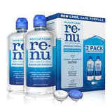 Renu Advanced Formula Multi-purpose Contact Lens Solution, 12 Oz. (twin Pack)