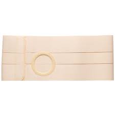 Original Flat Panel Beige Support Belt 2-3/8" Center Opening 4" Wide 32" - 35" Waist Medium