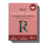 Rael Heating Patch For Menstrual Cramps With Extra Coverage, 3 Ct - Replaces Rliraelhpbgv1001