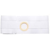5" White, Regular Elastic, Flat Panel Belt, Extra Large, 2-1/8" Center Opening