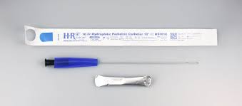Trucath Hydrophilic Catheter With Water Bag And Touch Free Sleeve, 10fr, 10"