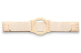 Special 12" White, Cool Comfort, Nu-form Belt, Custom: Left Side, 2x-large, With No Hole