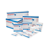 Assorted Drawtex wound dressings and bandages for advanced wound care and management