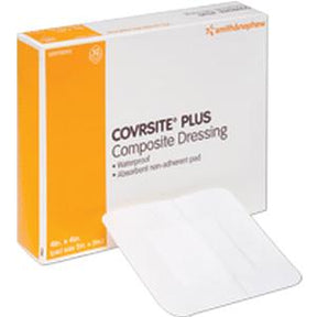 COVRSITE PLUS composite dressing box with sterile absorbent medical pad for wound care