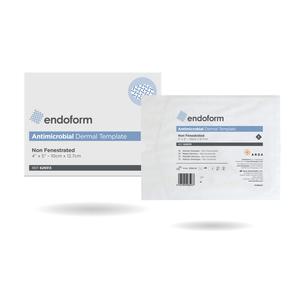 Endoform Antimicrobial Dermal Template, Non-fenestrated, 4" X 5"