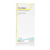 DermaDress waterproof composite dressing medical supply box on white background