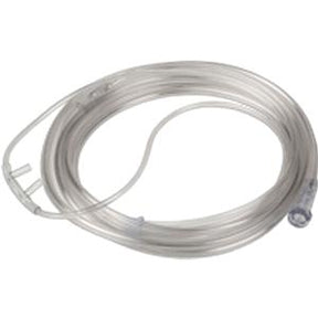 Clear oxygen nasal cannula tubing for home medical respiratory use