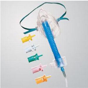 Oxygen mask with adjustable colored valves for respiratory therapy and medical use