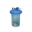 Medical suction canister with blue lid for home healthcare equipment
