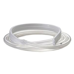 Coiled clear medical tubing for home medical supplies and oxygen therapy
