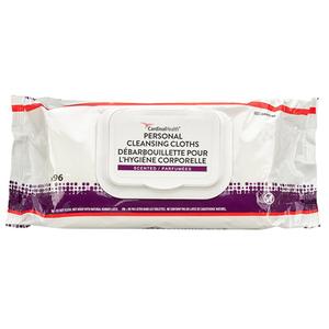Cardinal Health Personal Cleansing Cloth, Non-flushable, Fragrance Free, 9 X 13" - 96 Pack