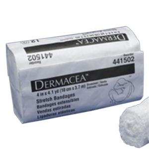Dermacea stretch bandage roll for wound care and medical dressing
