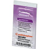Single-use packet of protective ointment for skin care and medical supplies