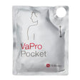 VaPro Pocket sterile catheter pouch with Hollister logo, medical supply packaging