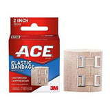 ACE elastic bandage with packaging, 2 inch medical compression wrap with clips