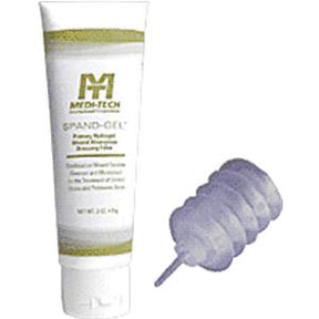 Medical wound dressing gel tube and applicator for chronic care supplies