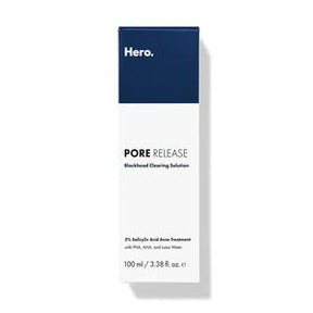 Pore Release blackhead clearing solution box with salicylic acid, 100ml skincare product