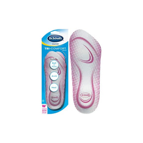 Women's Dr. Scholl's Tri-Comfort insoles for ball of foot, arch, and heel support