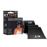 Black KT Tape elastic sports tape with box and roll for pain relief and athletic support