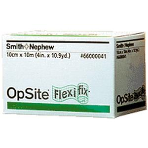 Box of OpSite Flexifix adhesive film roll by Smith+Nephew, 10cm x 10m, medical supplies