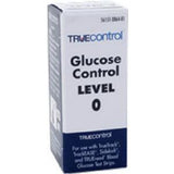 TRUEcontrol Glucose Control Level 0 solution box for blood glucose test strips