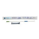 Sterile intermittent catheter kit with packaging for home medical supply delivery