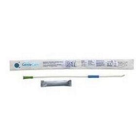 Sterile intermittent catheter kit with packaging for home medical supply delivery