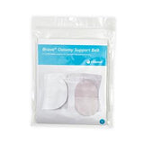 Brava ostomy support belt in clear packaging for medical supply and ostomy care