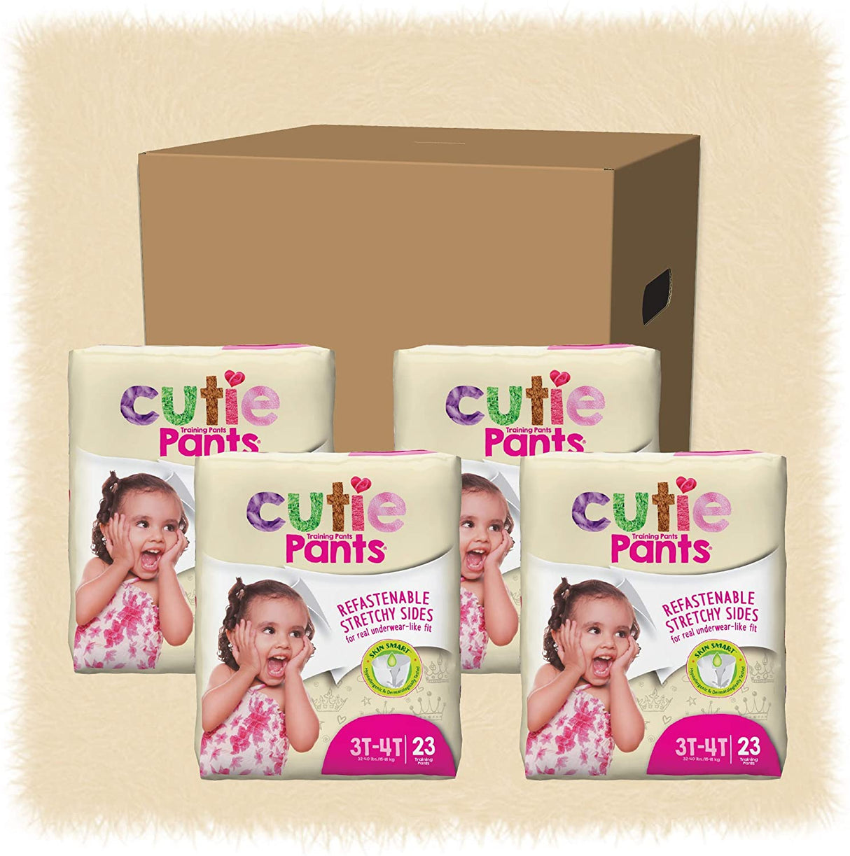 Cutie Pant Training Pant - Girl 3T-4T