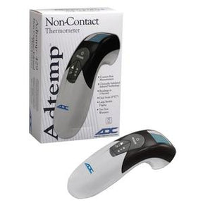 Non-contact digital thermometer with product packaging for home medical use