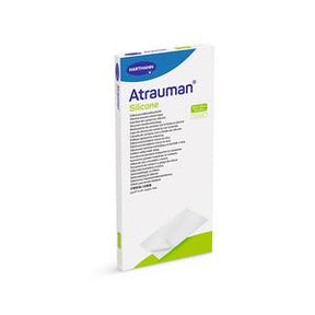 Box of Hartmann Atrauman Silicone wound dressing for medical wound care