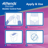 Attends Discreet Women's Moderate Pads