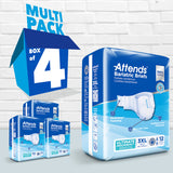 Attends Bariatric Brief, Ultimate Absorbency, 3XL, Up to 85"