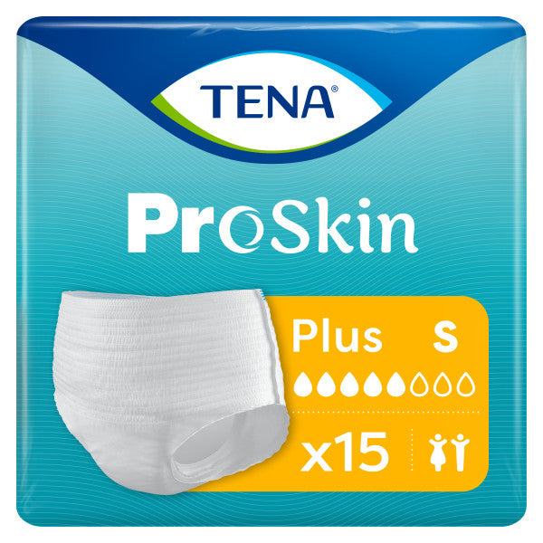 TENA ProSkin Plus Protective Underwear, Small, 25"- 34"