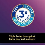 TENA Stylish Super Plus Incontinence Underwear for Women, Heavy Absorbency, Large, 37" - 50"