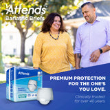 Attends Bariatric Underwear, Ultimate Absorbency, XX-Large, 68"- 80"