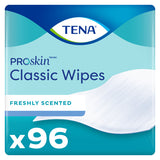 TENA ProSkin Classic Wipes, Scented, 7.9" x 12.5"
