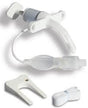 Tracheostomy tube kit with tube, strap, and cleaning tool for respiratory care