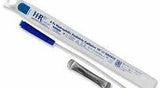 Trucath Hyrdophilic Intermittent Pediatric Catheter, Touch-free Sleeve, Coude Tip, 8fr, 10" Length
