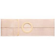 6" White, Cool Comfort, Nu-form Belt, Prolapse Flap, Medium, 4" Center Opening