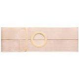 6" White, Cool Comfort, Nu-form Belt, Prolapse Flap, Medium, 4" Center Opening