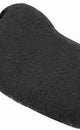 Black ergonomic foam cushion for medical comfort support