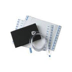 Incontinence bed alarm system with sensor pad and cable for home medical care