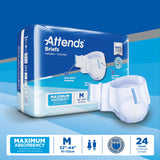 Attends Brief, Maximum Absorbency, Medium