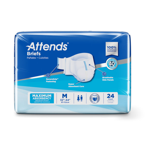 Attends Brief, Maximum Absorbency, Medium