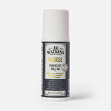 J.R. Watkins muscle pain relief roll-on with magnesium, 3 fl oz bottle, white background