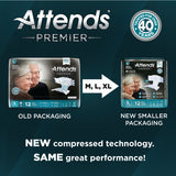 Attends Premier Brief, Medium, 32" - 44"