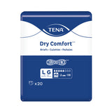 TENA Dry Comfort Incontinence Briefs, Moderate Absorbency, Unisex, Large, 40" - 56"
