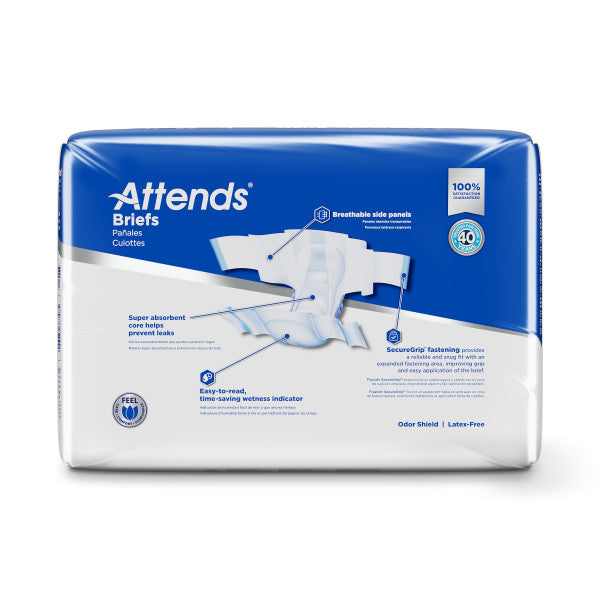 DDP40 - Attends Brief, Extra Heavy Absorbency, XL